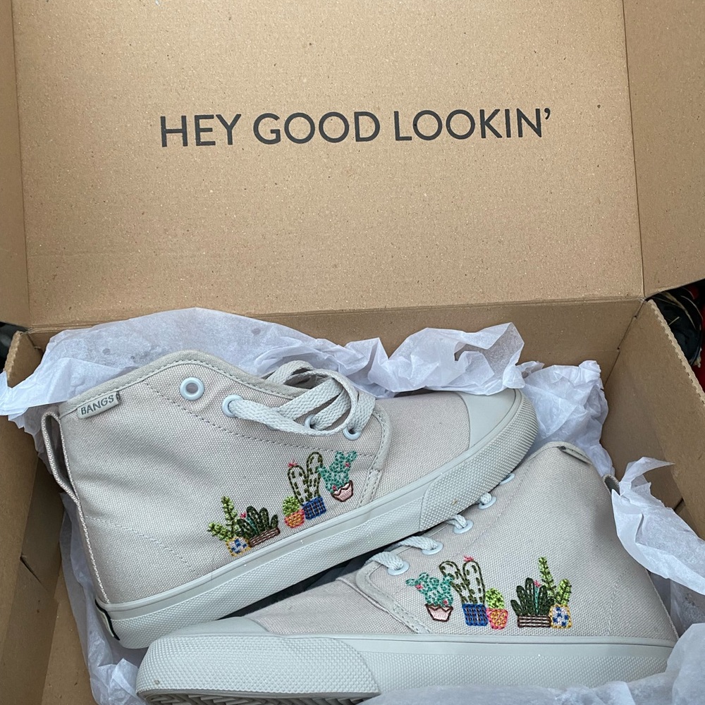 BANGS high top shoes